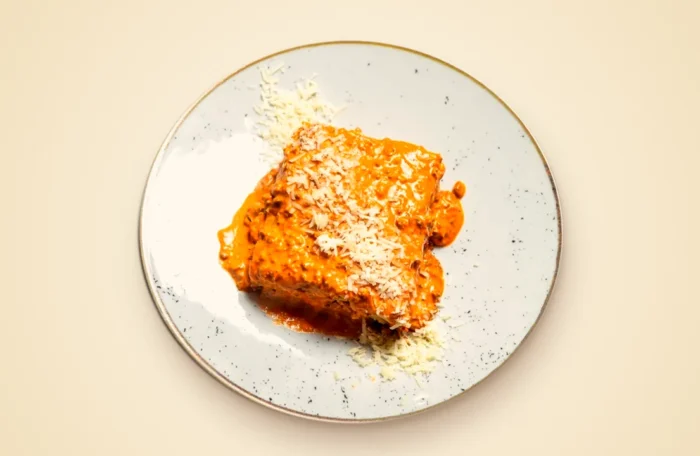 Lasagna at ArtePasta Durrës