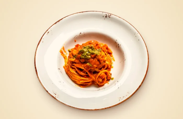 Linguine Genovese at ArtePasta Durrës