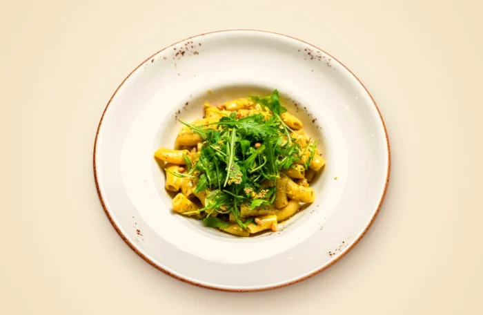 Rigatoni Prato Verde at ArtePasta Durrës