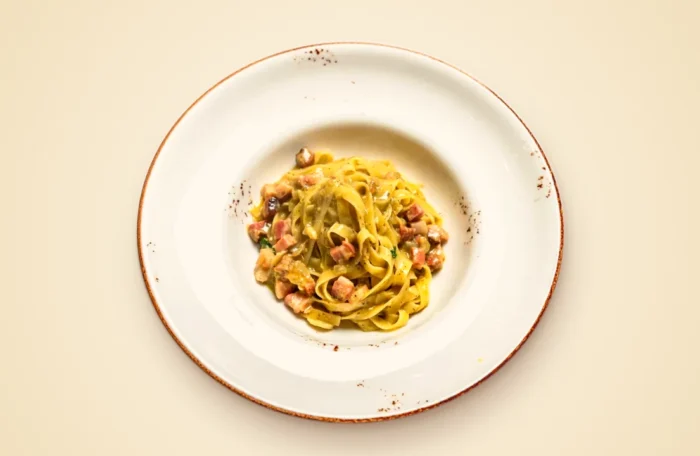 Tagliatelle Affumicata at ArtePasta Durrës
