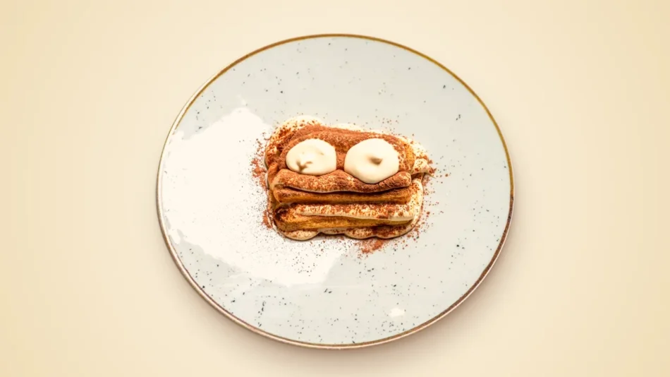 Tiramisu at ArtePasta Durrës